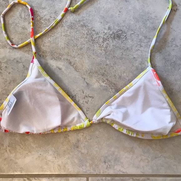 Robin Ruth Bikini Swim Top Punta Cana Tie Back Triangle - Picture 12 of 16